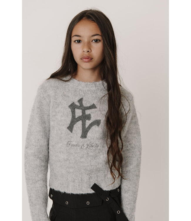Frankie & Liberty winter sweater meisjes - grijs - NY