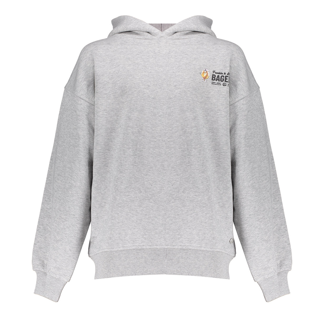 Frankie & Liberty winter hoodie meisjes - grijs afbeelding