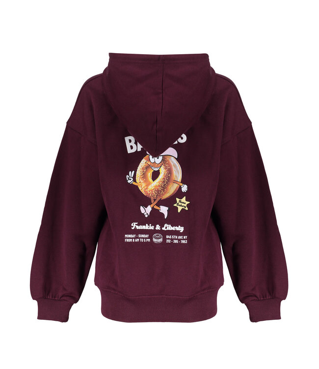 Frankie & Liberty winter hoodie meisjes - rood