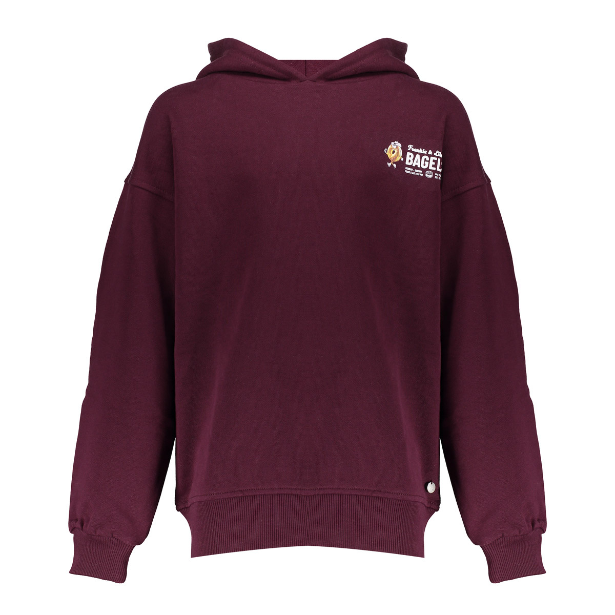 Frankie & Liberty winter hoodie meisjes - rood afbeelding