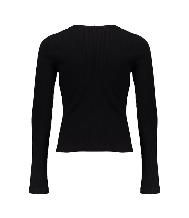 Frankie & Liberty winter t-shirt meisjes - zwart