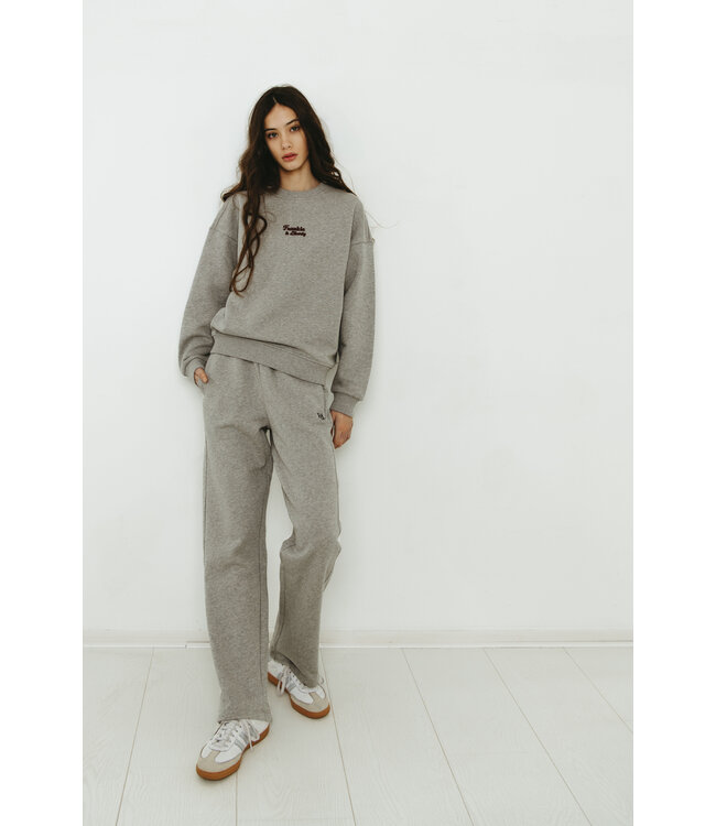 Frankie & Liberty winter sweatshirt meisjes - grijs