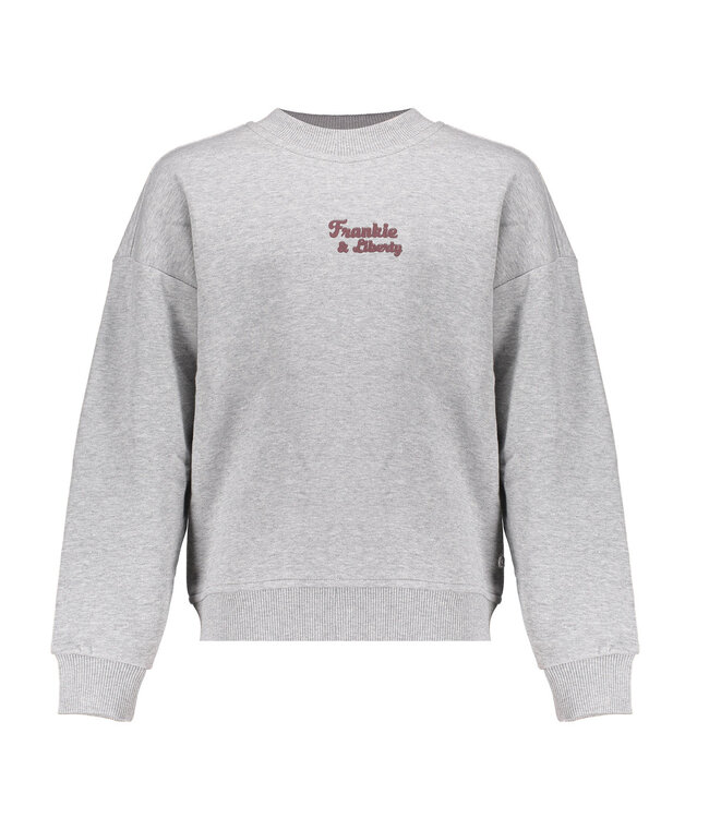 Frankie & Liberty winter sweatshirt meisjes - grijs