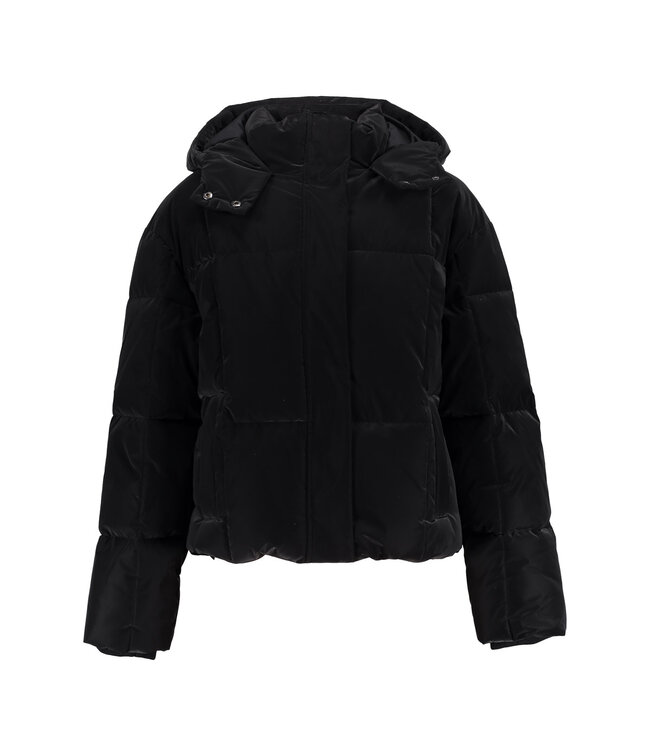 Frankie & Liberty winter winterjas puffer meisjes - zwart - oversized fit