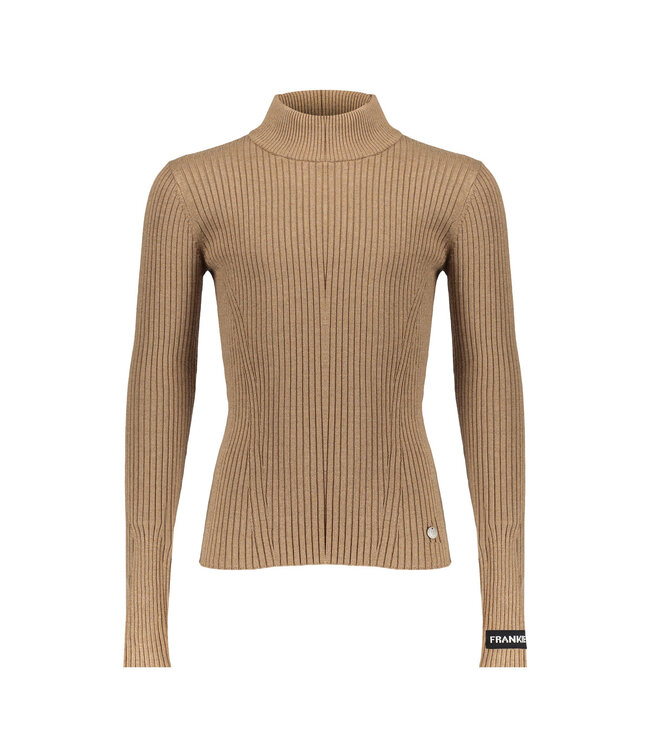 Frankie & Liberty winter turtle neck trui meisjes - bruin