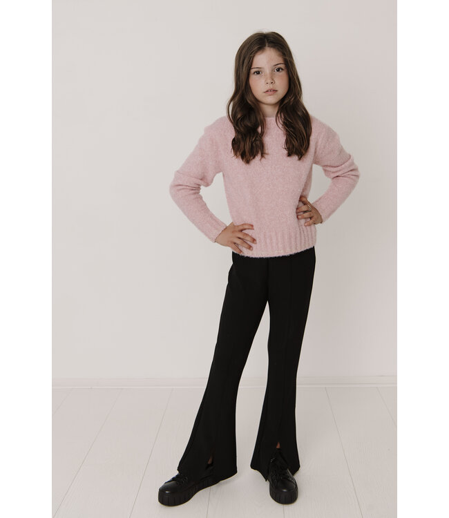 Frankie & Liberty winter sweater meisjes - roze - glitter
