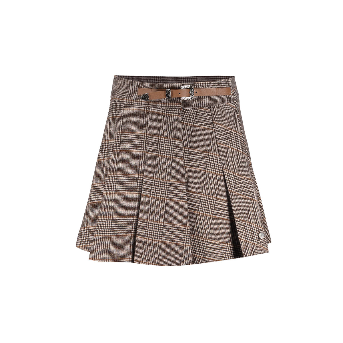 Frankie & Liberty winter rok meisjes - bruin - Western afbeelding