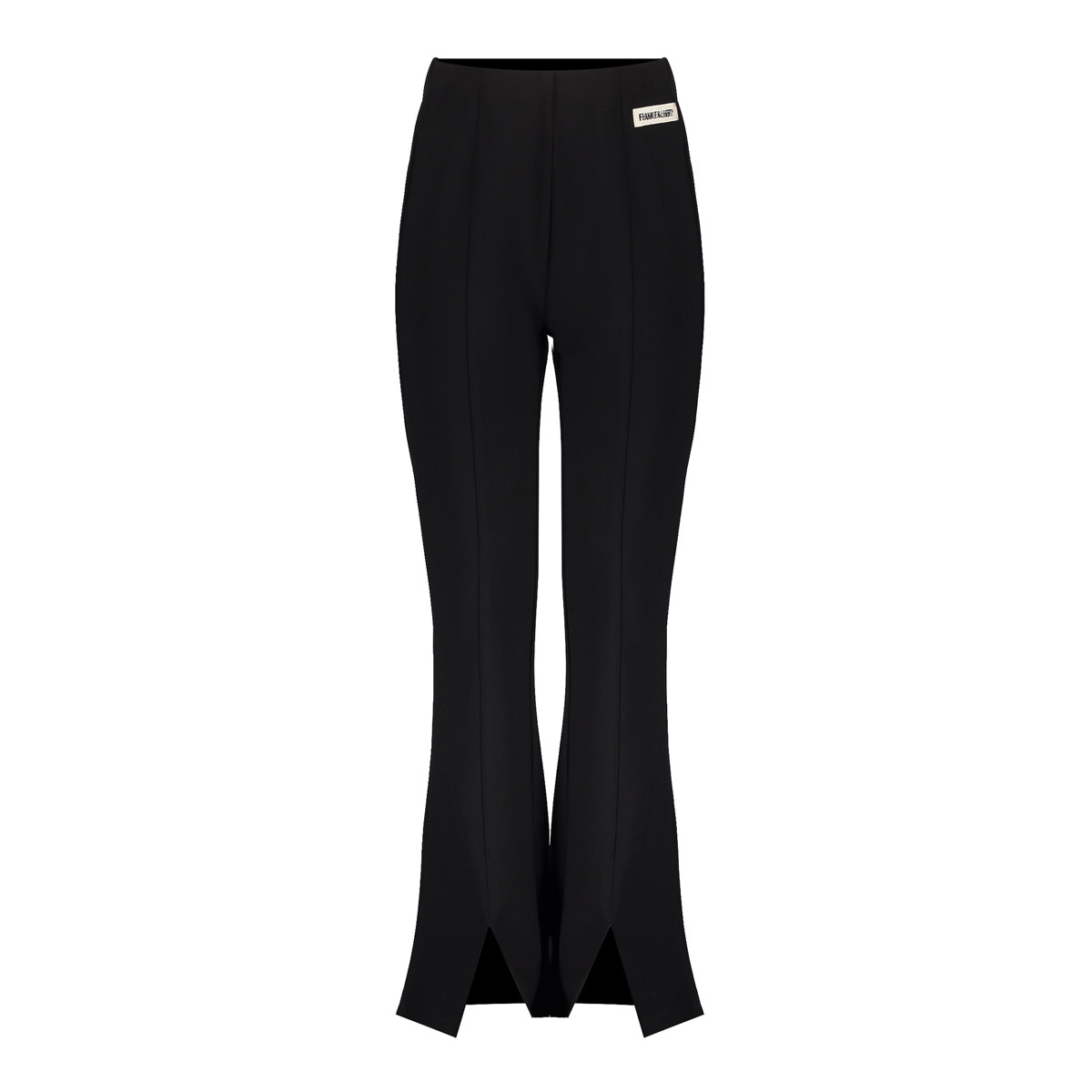 Frankie & Liberty winter flare broek meisjes - zwart afbeelding