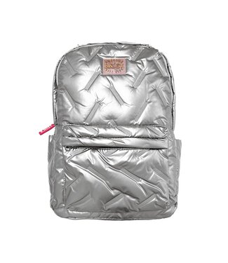 B.Nosy winter rugzak meisjes - zilver - metallic