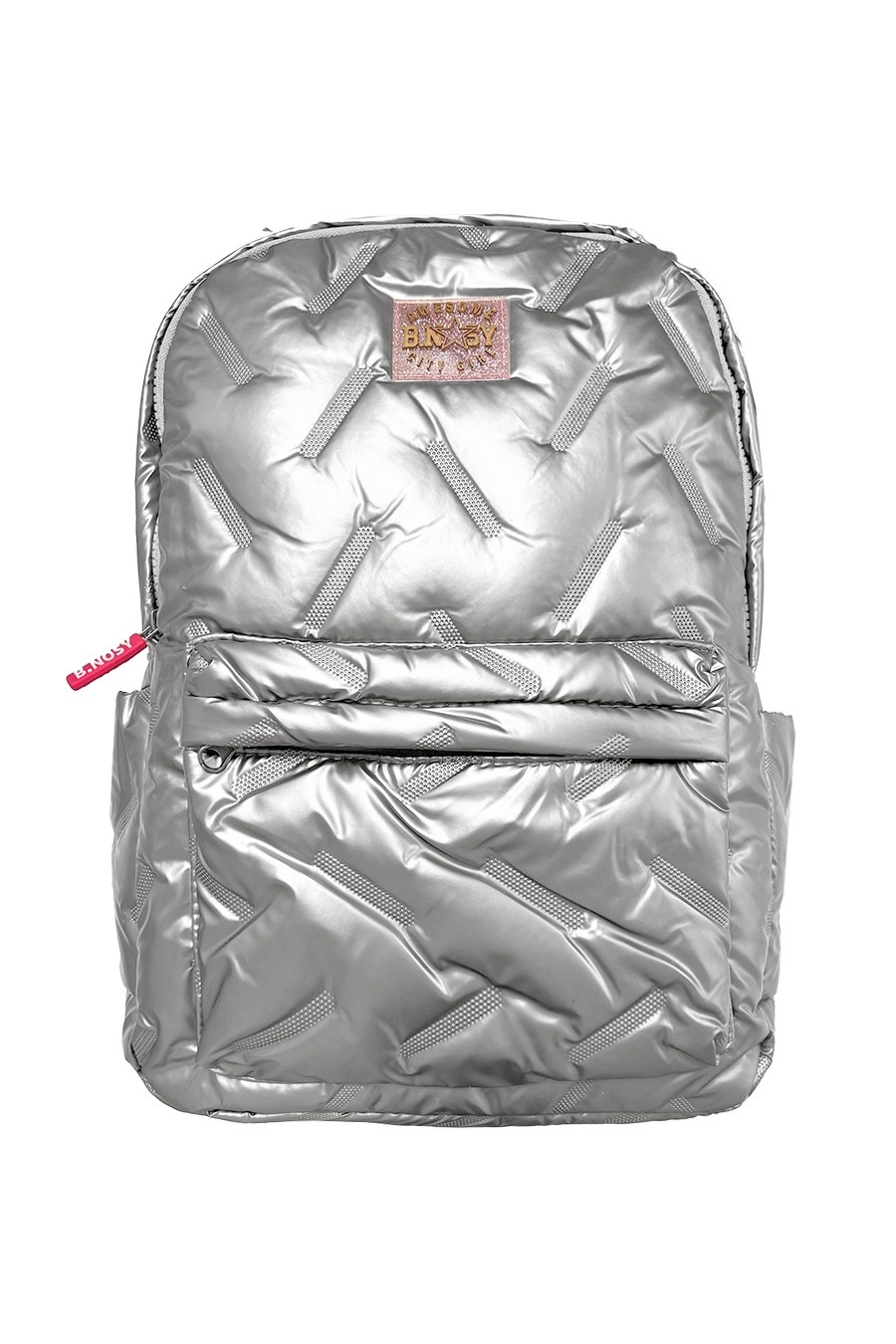 B.Nosy winter rugzak meisjes - zilver - metallic afbeelding