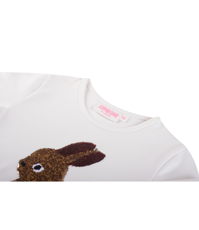 Someone winter t-shirt meisjes - beige - longsleeve - Aida