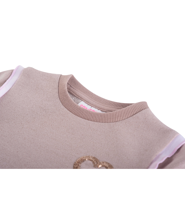 Someone winter sweater meisjes - donker beige - Aida