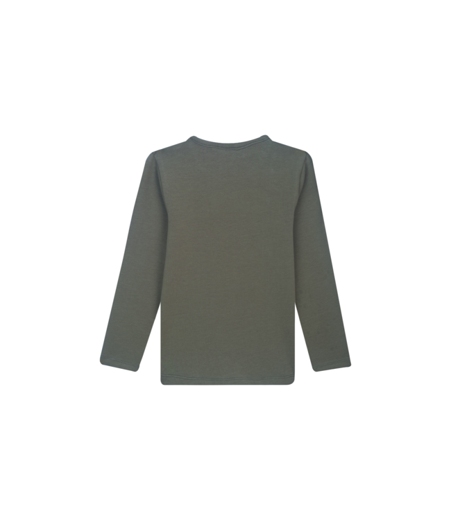 Someone winter t-shirt meisjes - khaki groen - longsleeve - Daphne