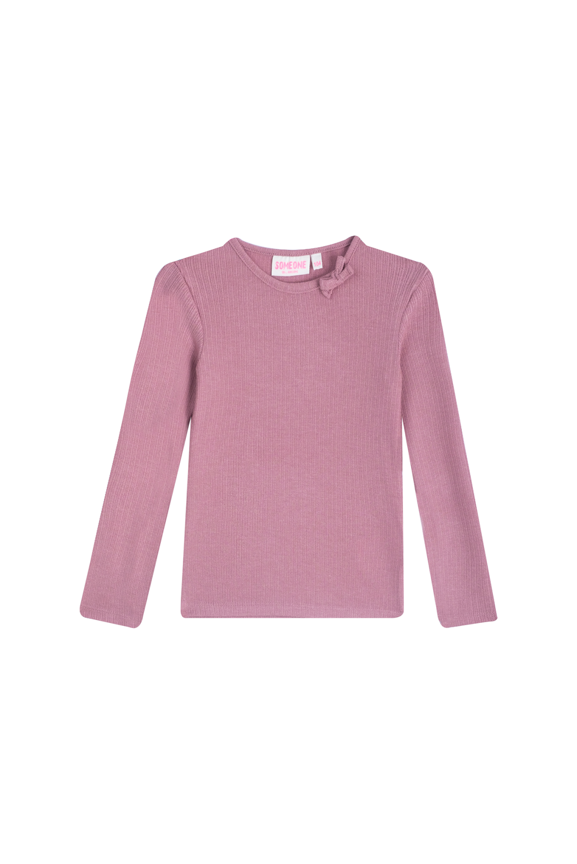 Someone winter t-shirt meisjes - licht paars - Lizanne afbeelding