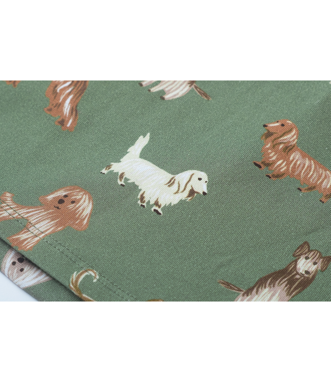 Someone winter rok meisjes - khaki groen - Nel