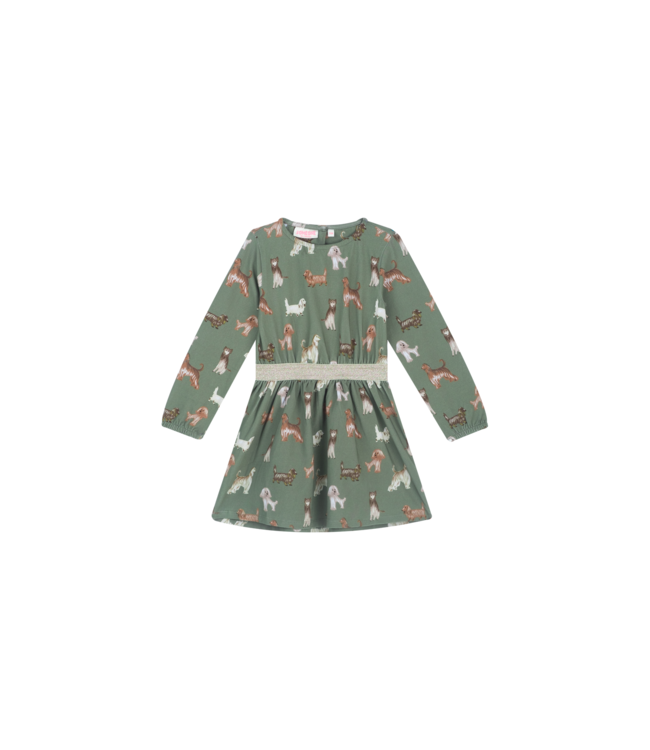 Someone winter jurk meisjes - khaki - Nel