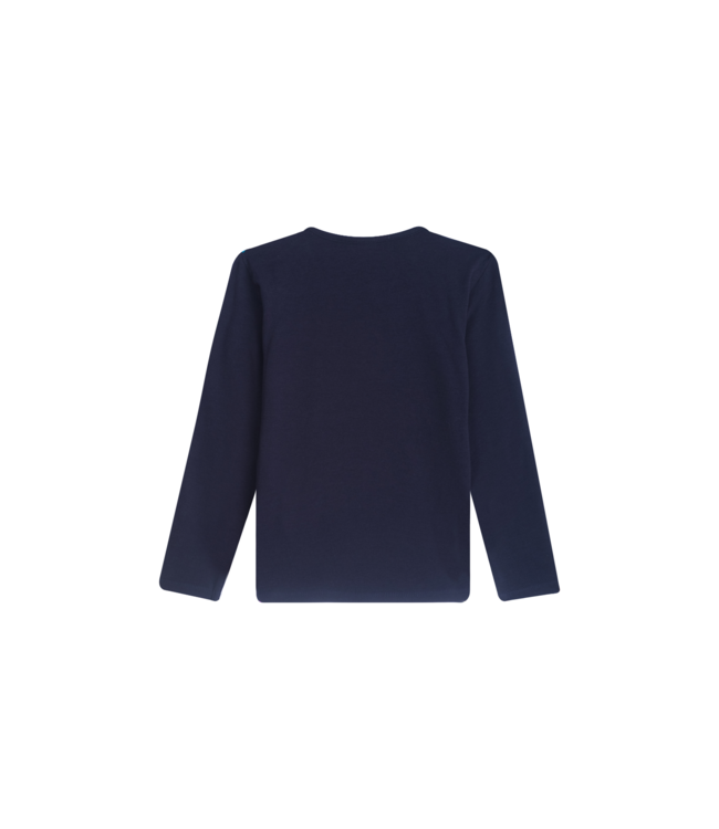 Someone winter t-shirt meisjes - navy blauw - longsleeve - Scottie