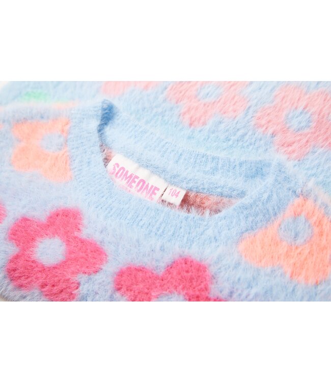 Someone winter sweater meisjes - licht blauw - Talia