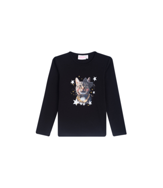 Someone winter t-shirt meisjes - zwart - longsleeve - Willa