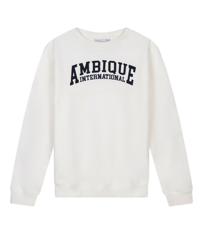 Ambique winter sweater jongens - Ivan - ecru
