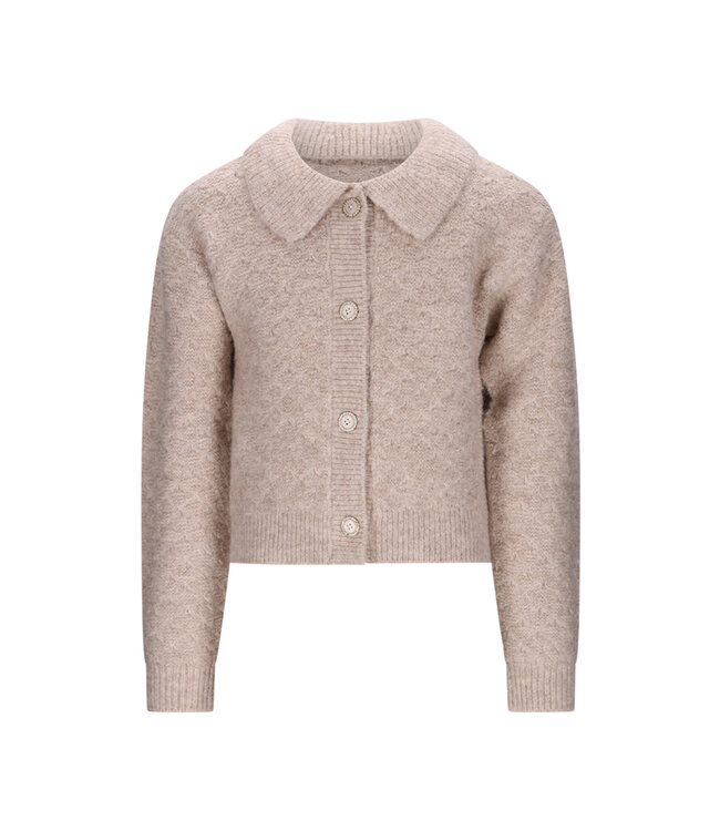 Le Chic winter vest meisjes - goud - Omsky - gebreid