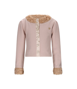 Le Chic winter vest  meisjes - zacht bruin - Orleans - bontrand