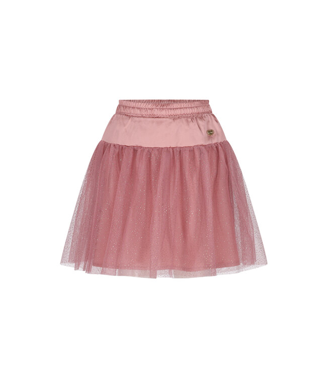 Le Chic winter rok meisjes - roze - Treat - confetti-net