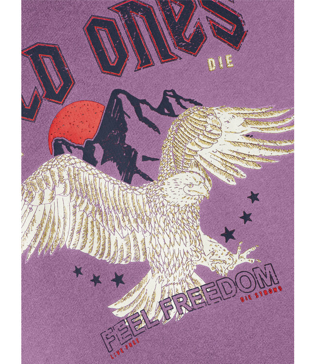 Name it winter sweater meisjes - paars - NkfPnawild