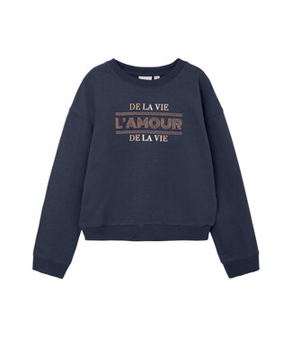 Name it winter sweater meisjes - blauw - NkfPramour