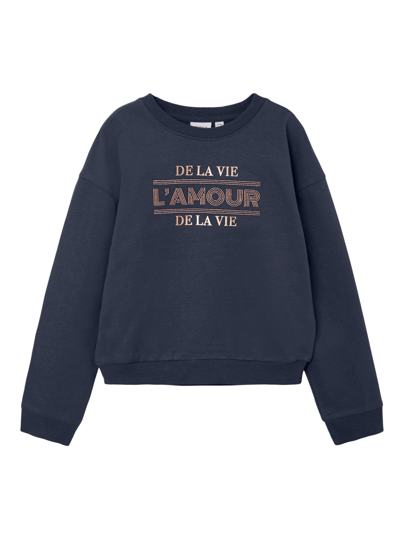 Name it winter sweater meisjes - blauw - NkfPramour afbeelding