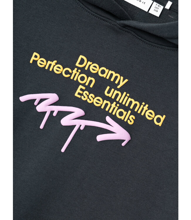 Name it winter sweater jongens - zwart - NkmPbrosan