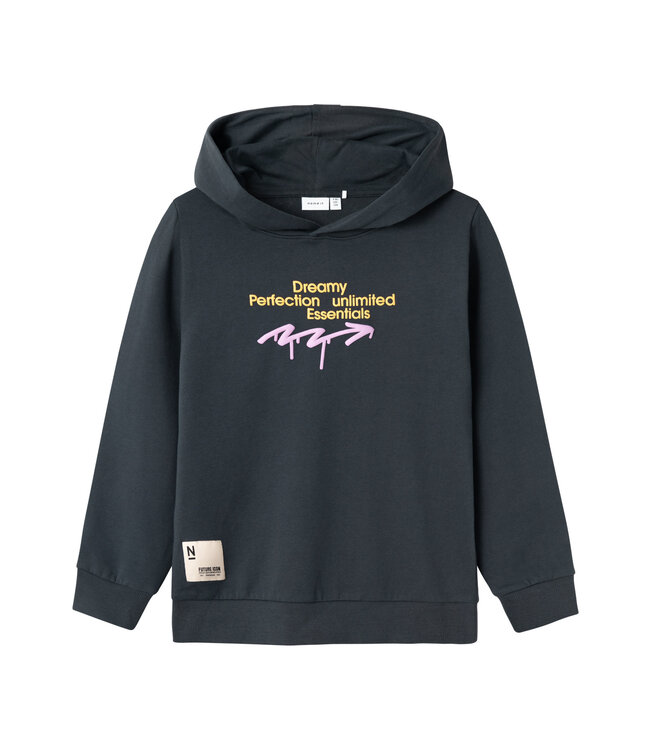 Name it winter sweater jongens - zwart - NkmPbrosan