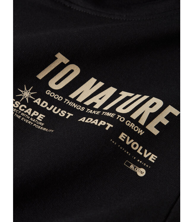 Name it winter sweater jongens - zwart - NkmLaurel