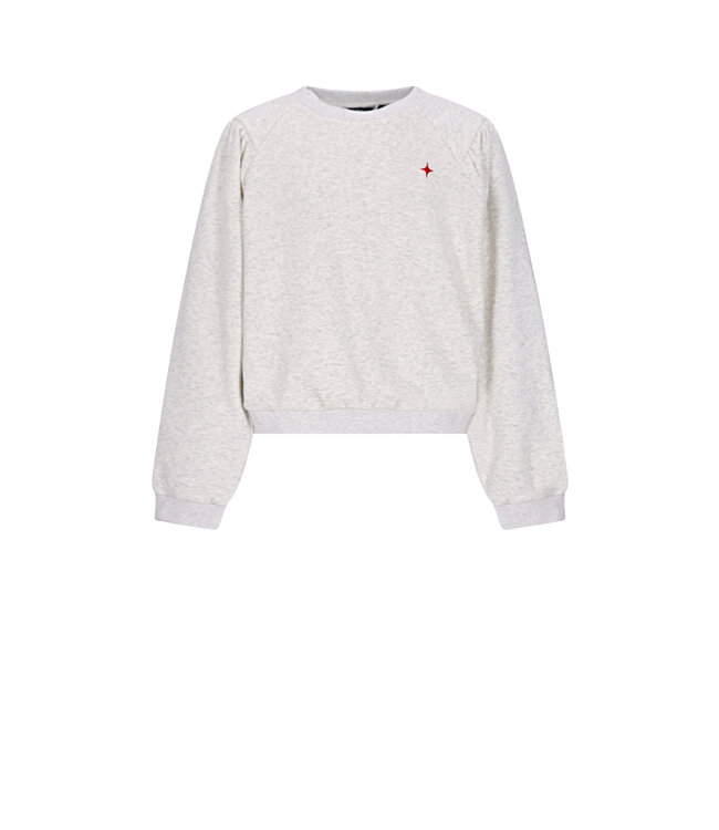 NoBell winter sweater meisjes - grijs - Kaila - furry