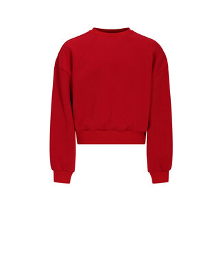 NoBell winter sweater meisjes - rood - Kobell - furry