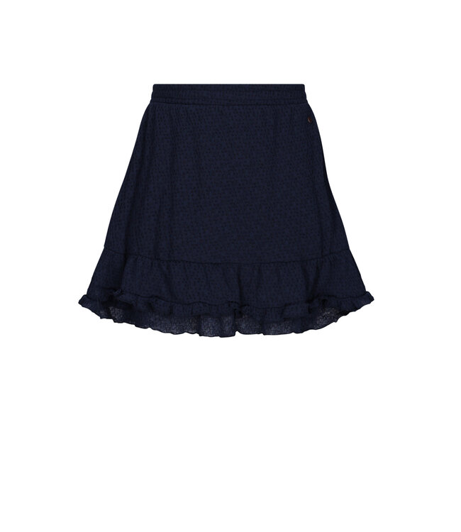NoBell winter jersey top meisjes -  navy blauw - Naiet - gestructureerd