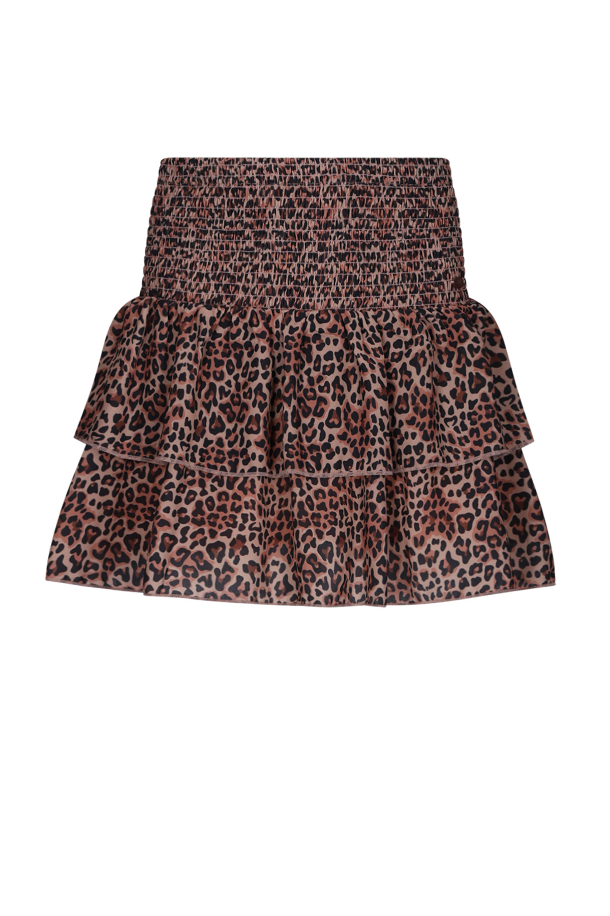 NoBell winter rok meisjes - bruin - Nika - smocked, laagjes afbeelding