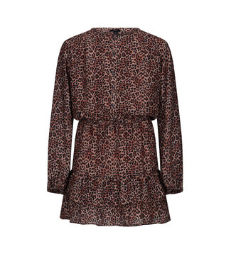 NoBell winter jurk meisjes - bruin - Mayal