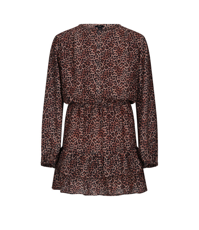 NoBell winter jurk meisjes - bruin - Mayal