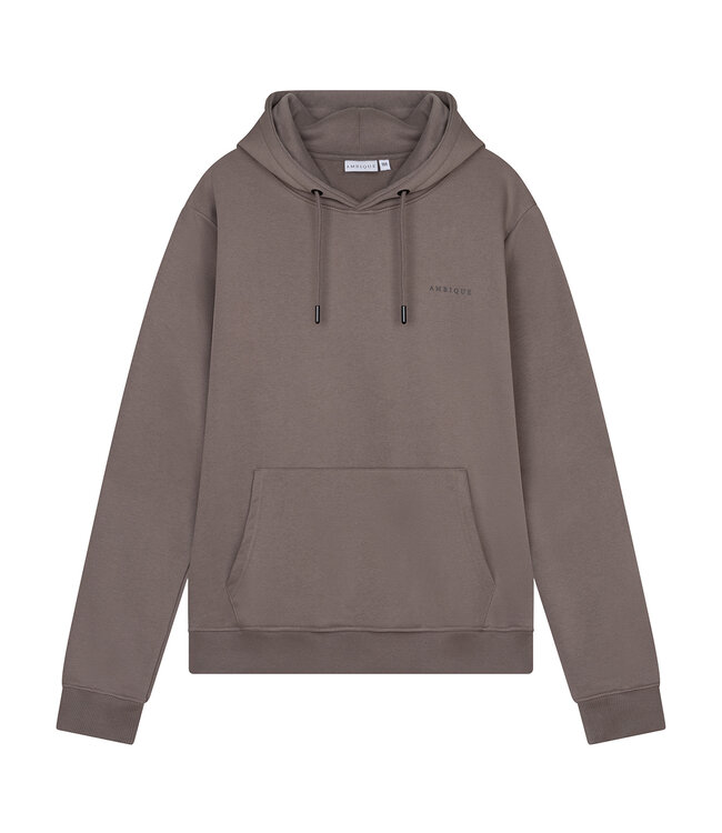 Ambique winter hoodie jongens - Finn - taupe