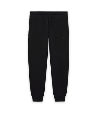 Lyle & Scott winter sweat broek jongens - zwart - geborduurd