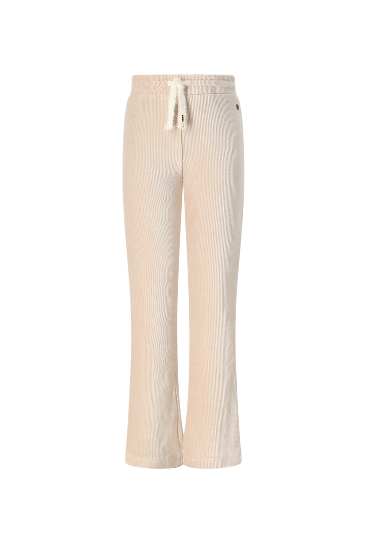 NoNo winter velvet flare broek meisjes - ivoor - Sady - rib afbeelding