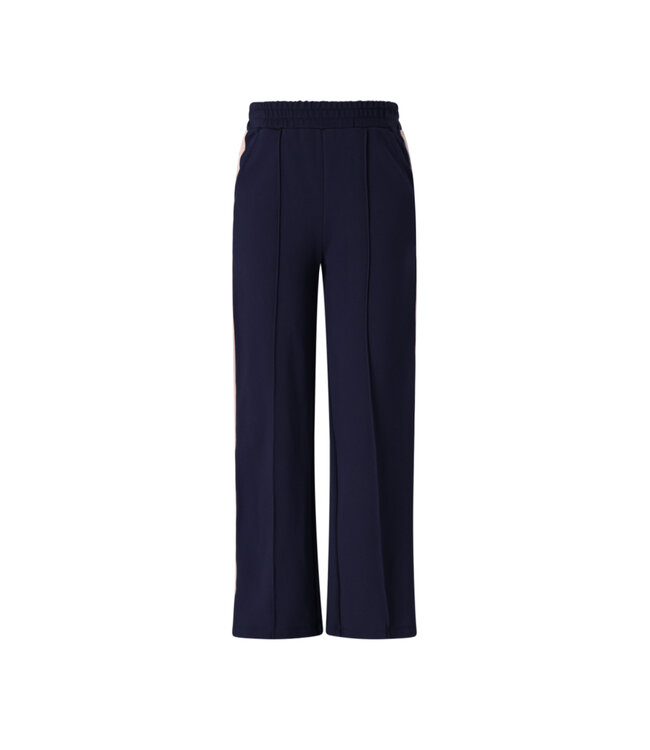 NoNo winter wide leg broek meisjes - navy blauw - Sayla - interlock