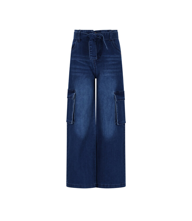 NoNo winter cargo jeansbroek meisjes - blauw - Saar