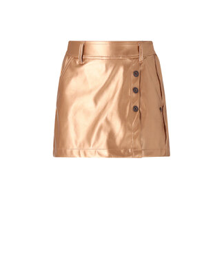 NoNo winter nep leren skort meisjes - taupe - Simay