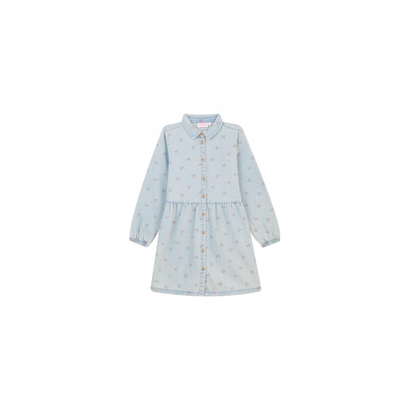 Someone winter jurk meisjes - blauw - Frances afbeelding