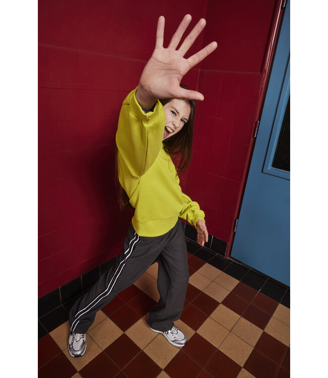 Indian Blue Jeans Winter broek meisjes - grijs - wide leg/Peached