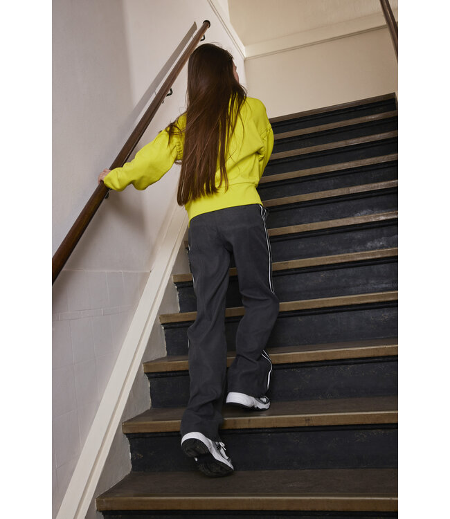 Indian Blue Jeans Winter broek meisjes - grijs - wide leg/Peached