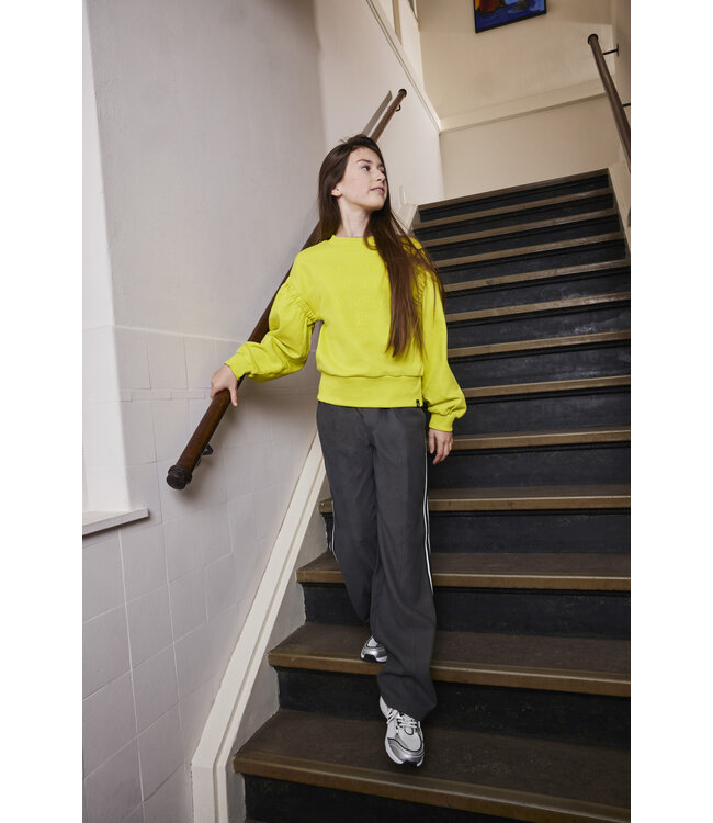 Indian Blue Jeans Winter broek meisjes - grijs - wide leg/Peached