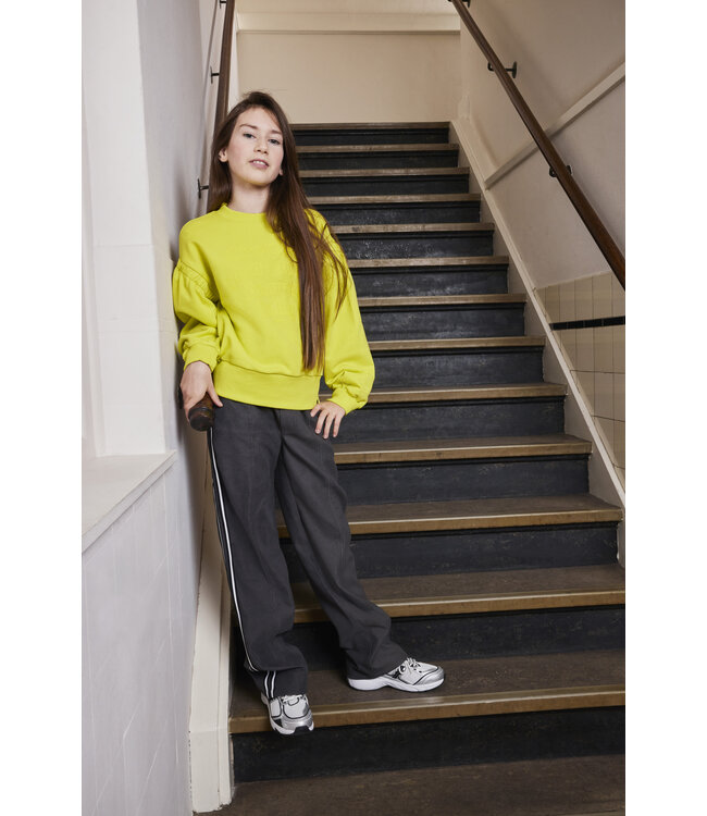 Indian Blue Jeans Winter broek meisjes - grijs - wide leg/Peached